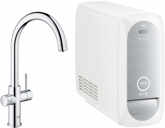 Смеситель Grohe Blue Home 31455000 с функцией фильтрации и газирования воды фото 1