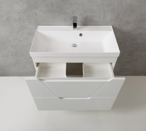 Мебель для ванной BelBagno Vittoria 80 bianco lucido фото 5
