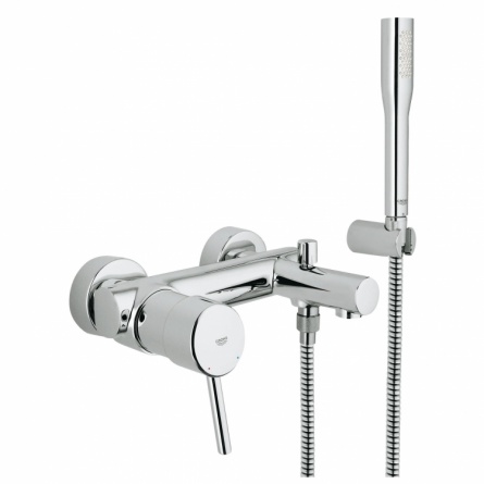 Смеситель для ванны Grohe Concetto с душевым гарнитуром фото 1