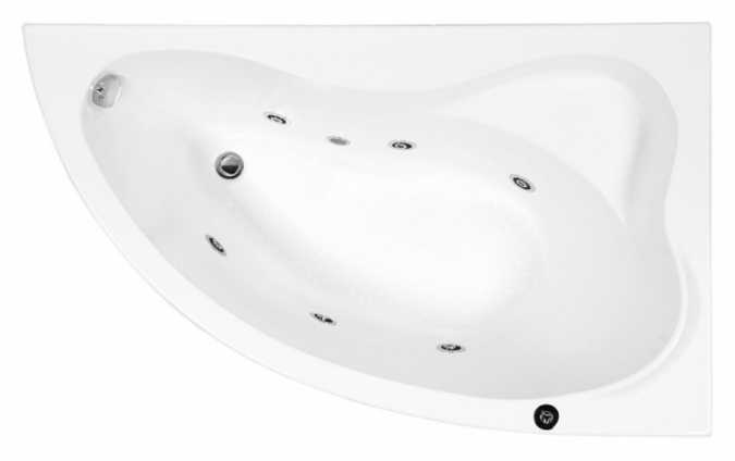 Акриловая ванна Aquanet Atlanta 150x90 R фото 2