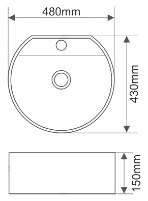 Рукомойник Melana MLN-A040 фото 3