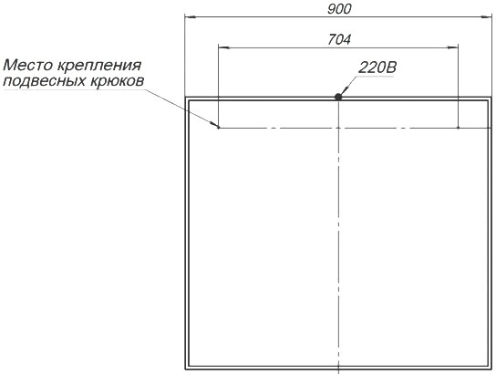 Зеркало Aquanet Nova Lite 90 дуб рошелье фото 6