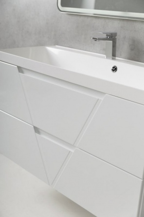Мебель для ванной BelBagno Vittoria 80 bianco lucido фото 3
