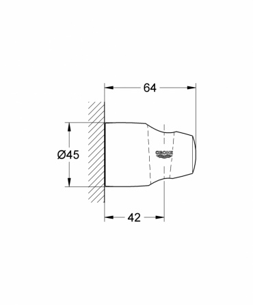 Держатель для душа Grohe Movario фото 2