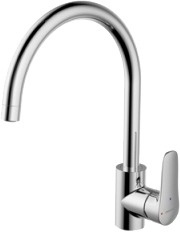 Смеситель Bravat Source F7173218CP-ENG для кухонной мойки фото 1