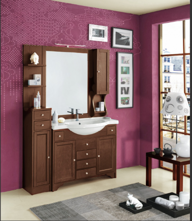 Мебель для ванной Eban Eleonora Modular 130 R орех фото 1