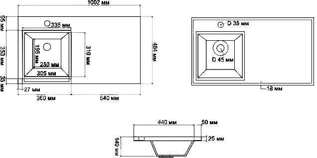 Тумба с раковиной  фото 9