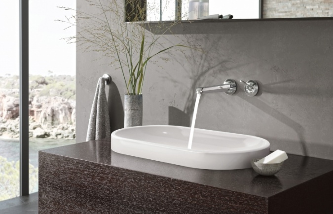 Смеситель для раковины Grohe Eurodisc Joy, излив 230 мм фото 2