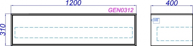 Тумба Aqwella 5 stars Genesis 120 белая фото 4