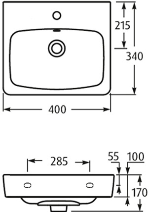 Рукомойник Santek Нео 40 фото 2