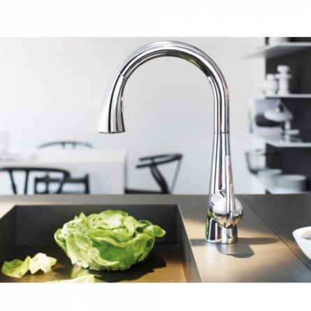 Смеситель для кухонной мойки Grohe Zedra фото 3