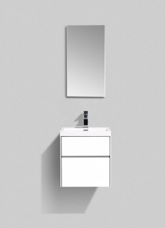 Тумба для комплекта BelBagno Pietra Mini 50 AS bianco lucido фото 2
