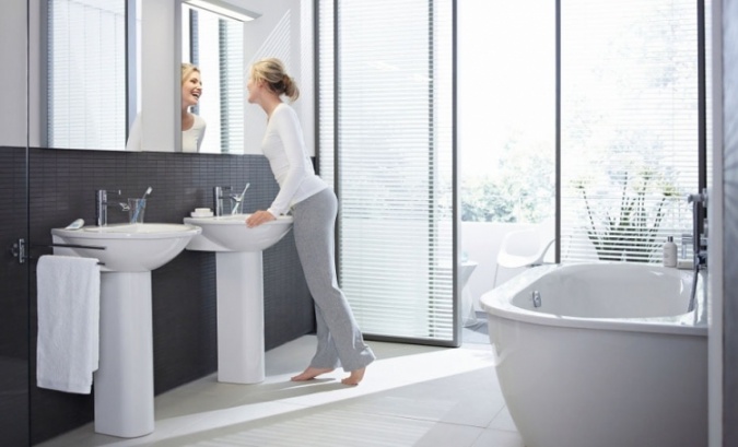 Раковина подвесная Duravit Darling New 65 см фото 3