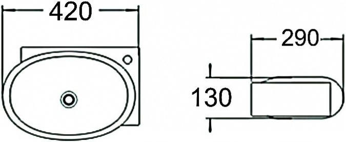 Рукомойник SantiLine SL-2022L фото 2
