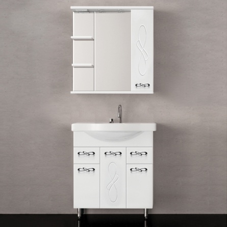 Мебель для ванной Style Line Венеция 75 белая фото 2