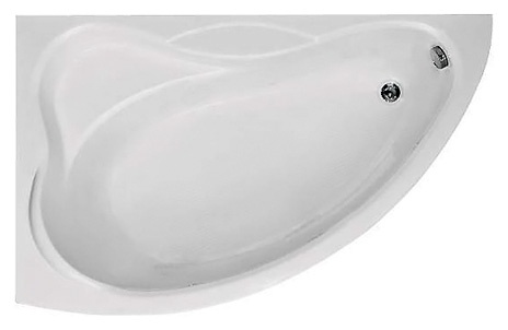 Акриловая ванна Bas Вектра 150 см L с каркасом фото 1