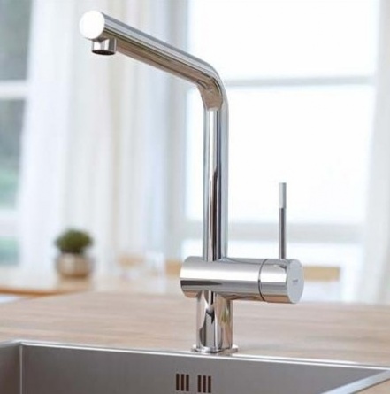 Смеситель для кухонной мойки Grohe Minta с L-изливом фото 3