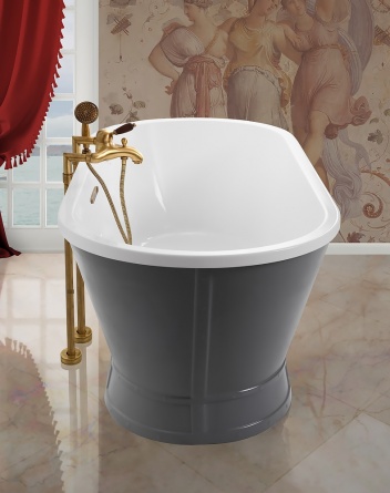 Акриловая ванна BelBagno BB35-CF36 фото 3