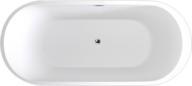 Акриловая ванна Black&White Swan SB105 black фото 1