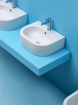 Раковина Kerasan Flo 3141 50 см фото 4