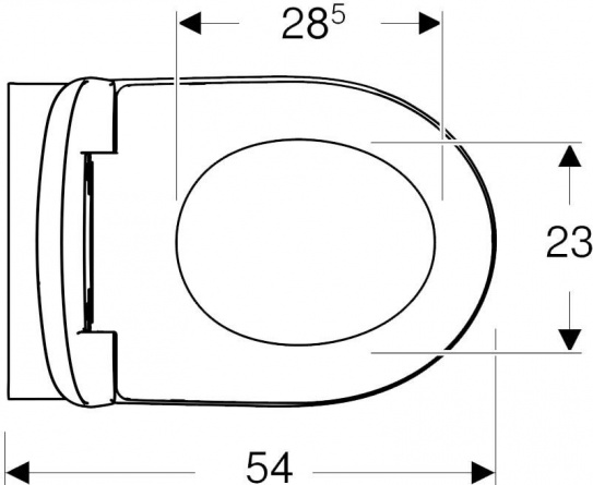 Комплект Geberit Renova Compact 500.124.TC.R фото 8