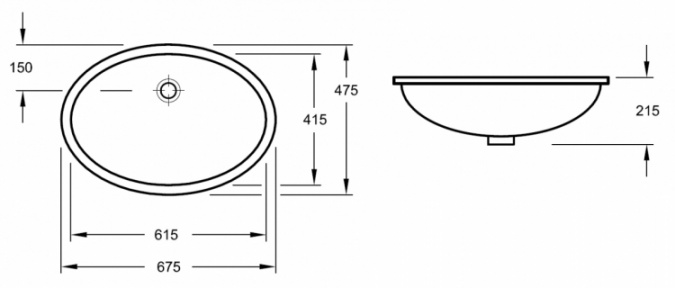 Раковина Villeroy & Boch Evana 6144 00 R1 фото 3