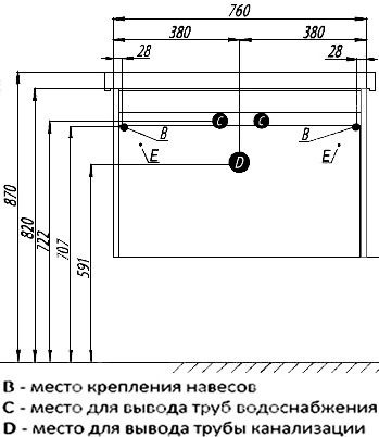Тумба с раковиной  фото 8