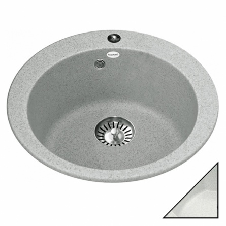 Мойка кухонная Ulgran U-405-331 белый фото 1