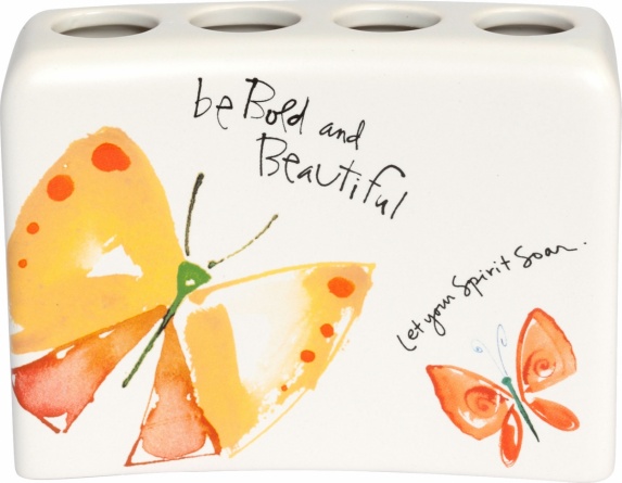 Стакан Creative Bath Flutterby FLU60MULT для зубных щёток фото 1