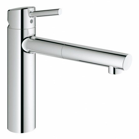 Смеситель для кухонной мойки Grohe Concetto с выдвижным изливом фото 1
