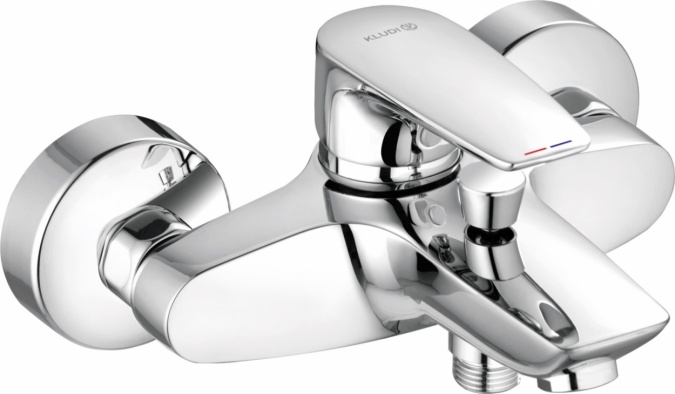 Смеситель Kludi Pure&Solid 346810575 для ванны с душем фото 1