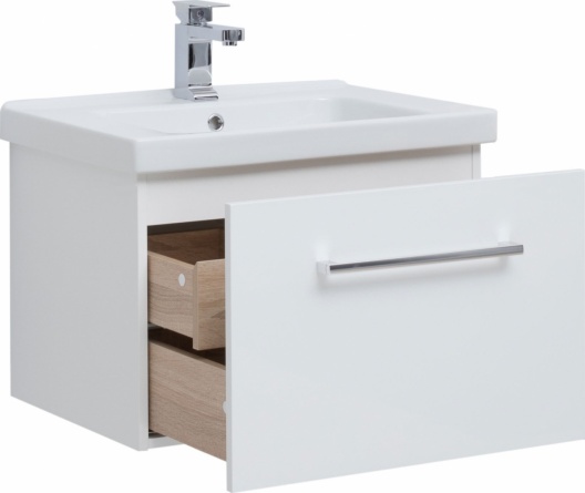 Мебель для ванной Dreja Big Inn 65 белый глянец фото 3