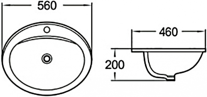 Раковина SantiLine SL-2107 фото 2