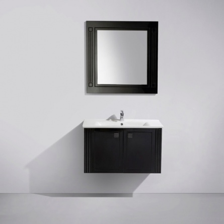 Тумба для комплекта BelBagno Atria 83 nero lucido фото 2