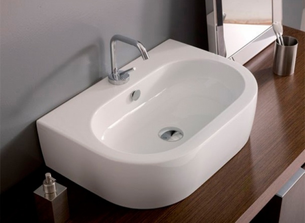 Раковина Kerasan Flo 314201 (60 см) фото 2