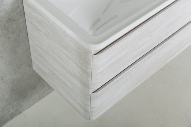 Тумба для комплекта BelBagno Acqua 100 rovere vintage bianco фото 3