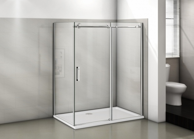 Душевой уголок Good Door Puerta WTW+SP-C-CH 140x90 фото 3