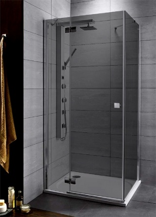 Душевой уголок Radaway Almatea KDJ 100x80 стекло графит L фото 1