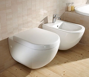 Унитаз подвесной Villeroy & Boch Subway 6604 1001 укороченная, alpin фото 5