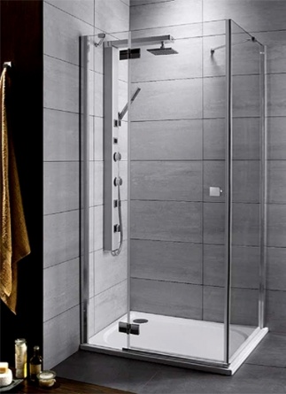 Душевой уголок Radaway Almatea KDJ 100x90 прозрачное стекло R фото 1