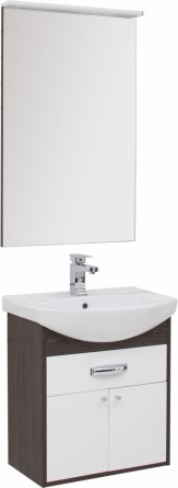 Тумба для комплекта Aquanet Грейс 60 1 ящик, 2 фасада, дуб кантенбери фото 2