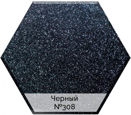 Смеситель AquaGranitEx C-6040 для кухонной мойки, черный фото 2
