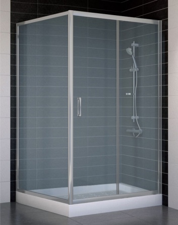 Душевой уголок Vegas Glass ZP+ZPV 110*100 07 10 стекло сатин, 110x100 фото 1