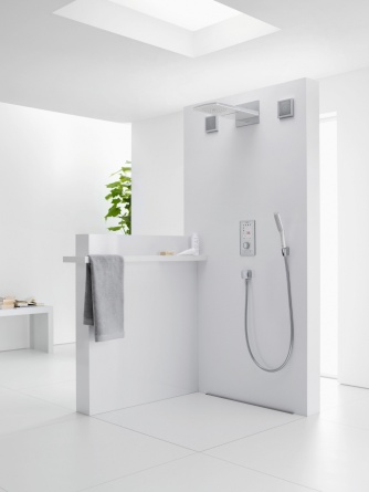 Верхний душ Hansgrohe Raindance Rainfall 180 AIR 2jet 28433000 фото 2