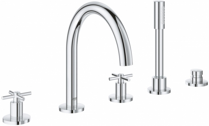 Смеситель Grohe Atrio New 19923003 на борт ванны фото 1