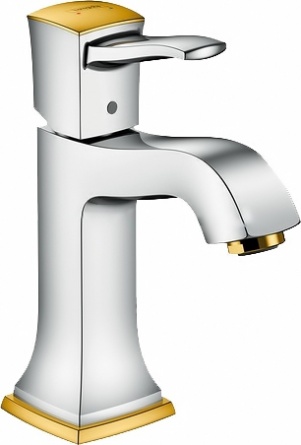 Смеситель Hansgrohe Metropol Classic 31301090 для раковины, хром/золото фото 1