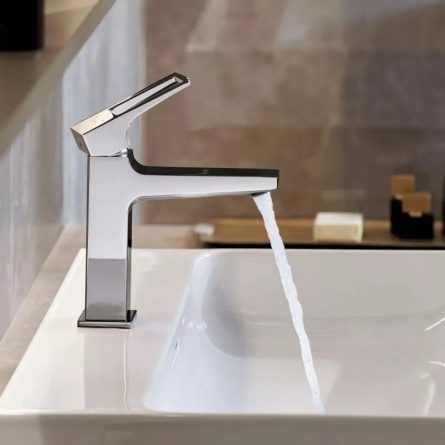 Смеситель Hansgrohe Metropol 32507000 для раковины, с донным клапаном Push-Open фото 3