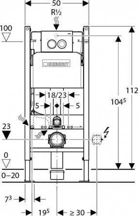 Кнопка смыва Geberit Sigma 60 115.640.SQ.1 коричневое стекло фото 6