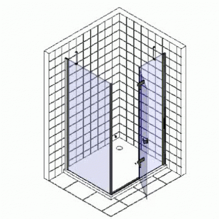 Душевой уголок RGW Passage PA-44 (770-900)x900 стекло чистое фото 4