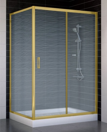 Душевой уголок Vegas Glass ZP+ZPV 120*90 09 02 стекло шиншилла, 120x90 фото 1